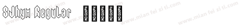 SJhym Regular字体转换